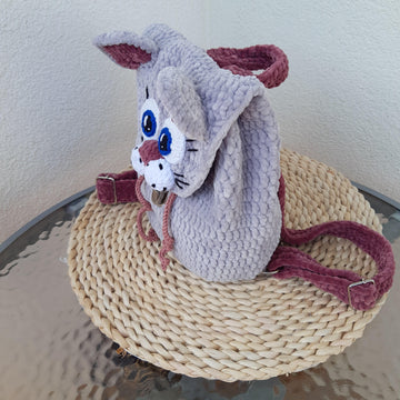 Cat Backpack Crochet Pattern