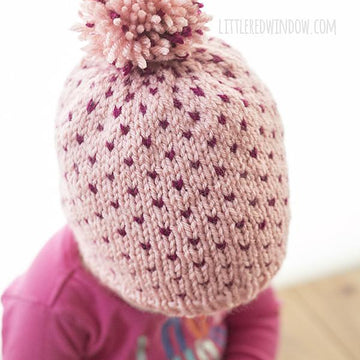 Tiny Polka Dot Hat