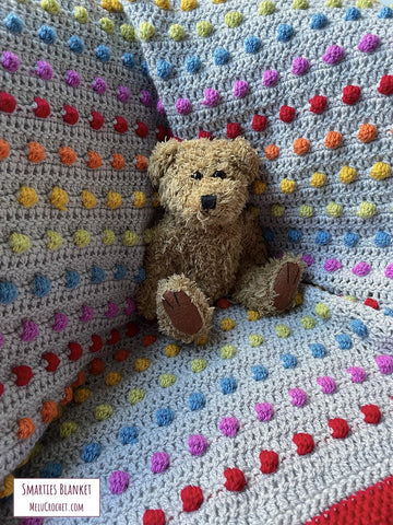 Smarties Bobble Blanket