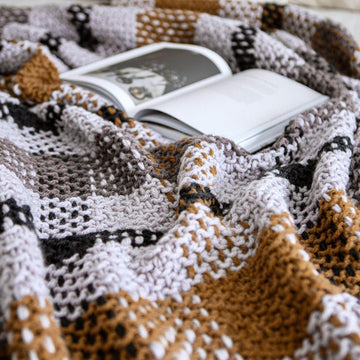 Moonstone Plaid Blanket