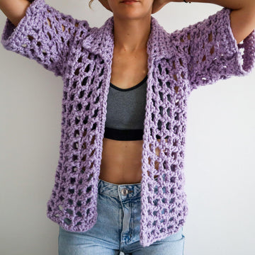 Chunky Mesh Overshirt