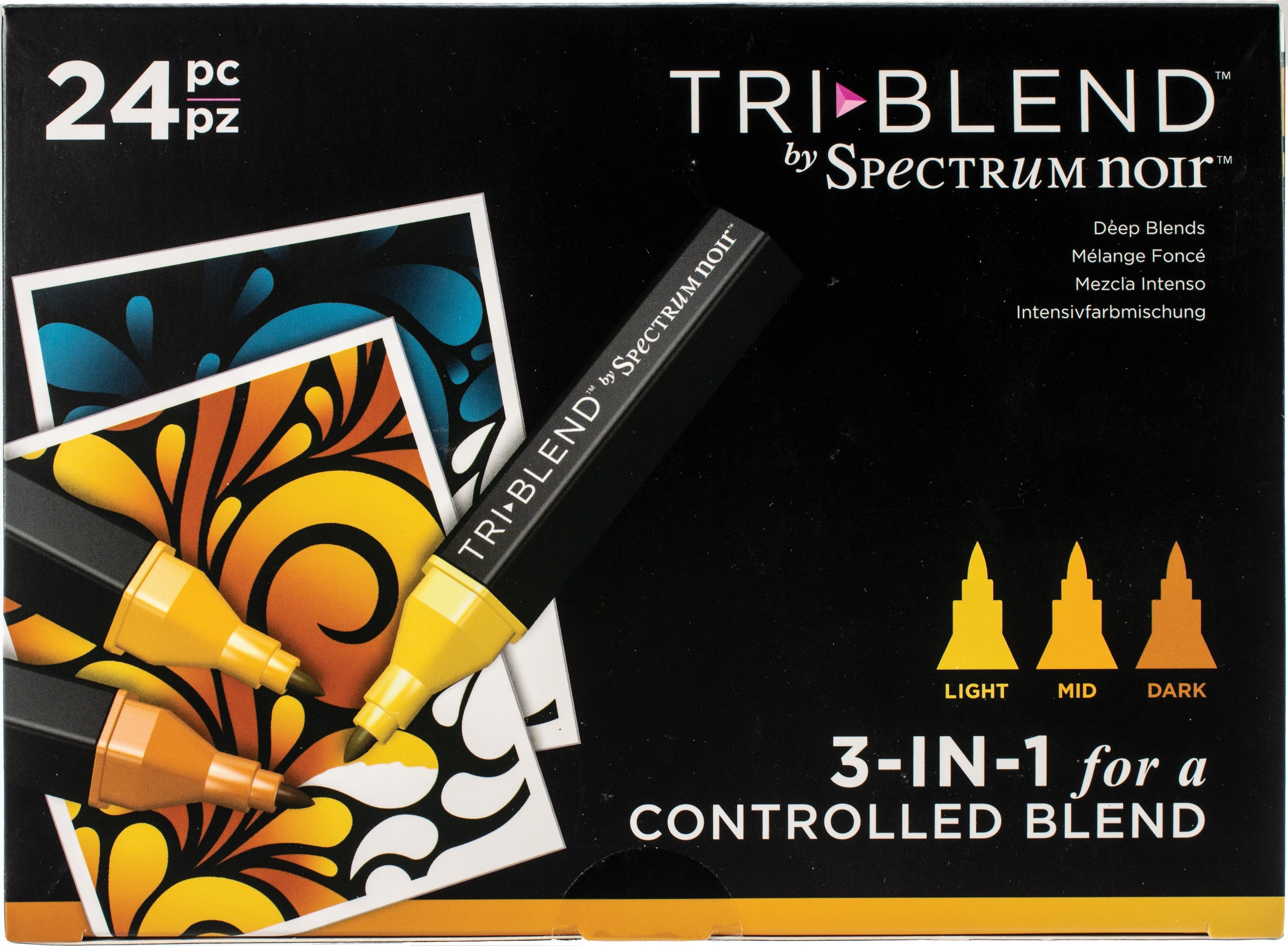 Spectrum Noir TriBlend Deep Blends 24 Pens