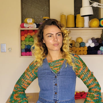 Ziggy Flare Crochet top