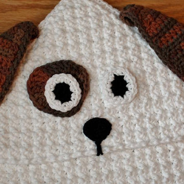Dog Hooded Baby Towel