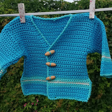 Shell and Stripe Cardigans