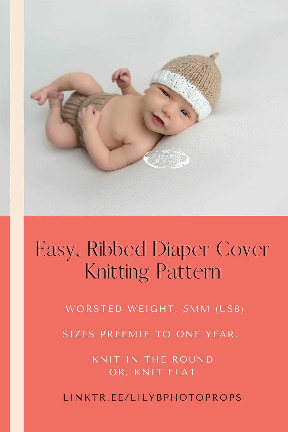 Ribbed Diaper Cover