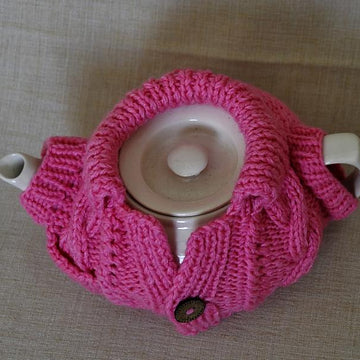 The Blue Tea Cosy knitted Pattern