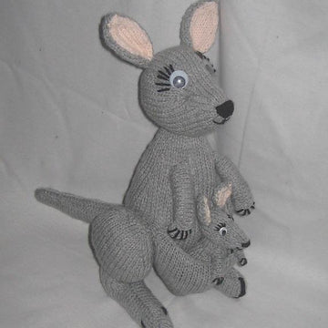 Toy Kangaroo & Joey