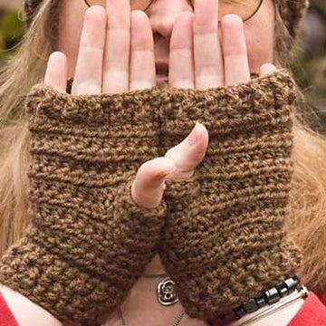 Cabled Headband & Mitts - Aran Version