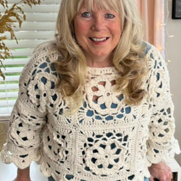 Lacy Embrace Sweater Crochet Pattern
