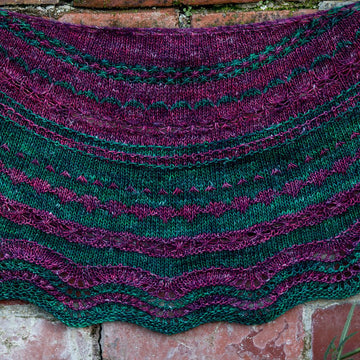 Dandelion Stitch Sampler Shawl