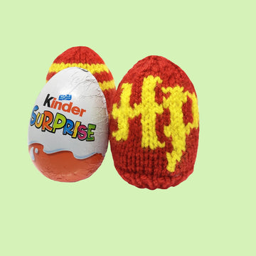 Kinder / Cream egg cosies-Harry potter style