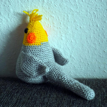 Crochet Pattern Cockatiel Amadeus!