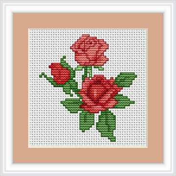 Roses (8cm x 9cm)