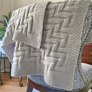 Puzzle Me Reversible Blanket