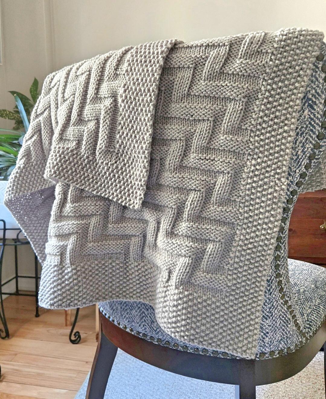 Puzzle Me Reversible Blanket