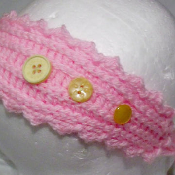 Slip Stitch Girls Headband