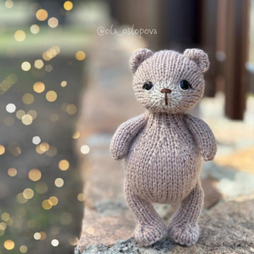 Little bear knitting pattern