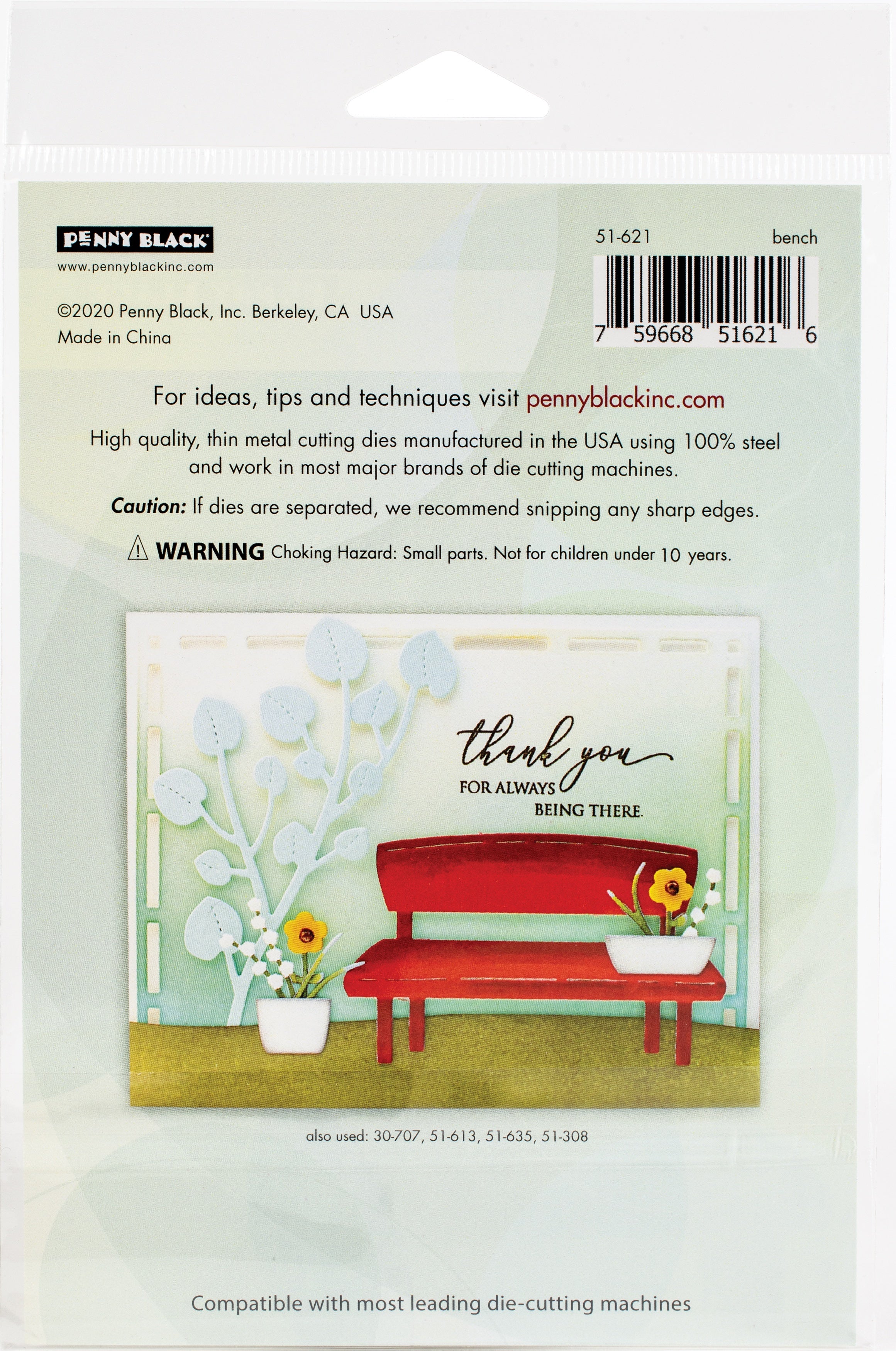 Penny Black Creative Dies - Bench