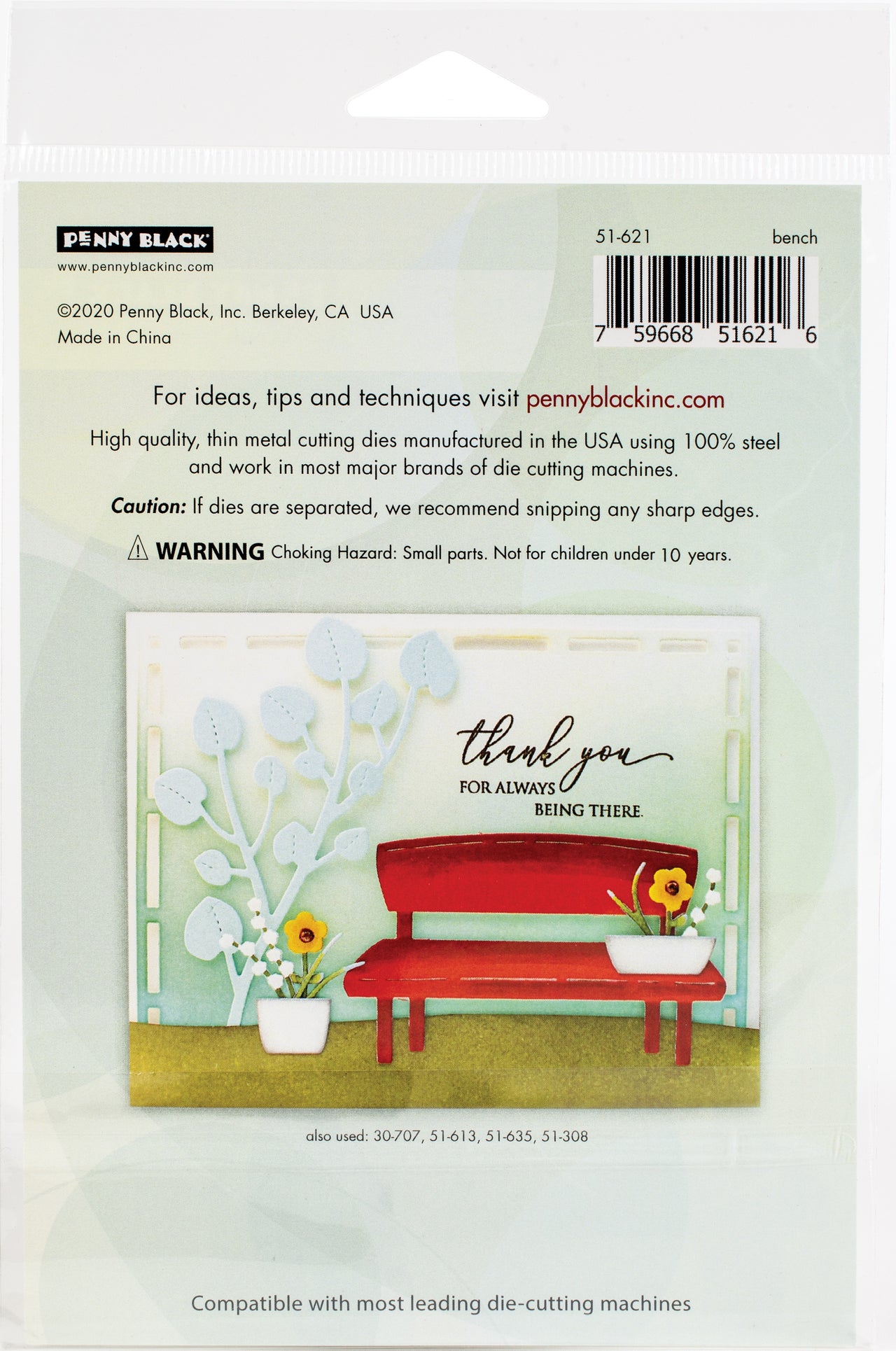Penny Black Creative Dies - Bench