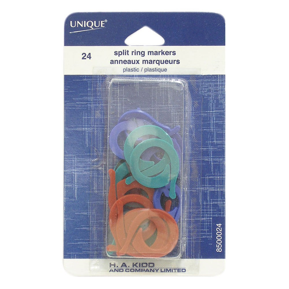 Unique Split Ring Markers / 24 - Plastic