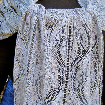 Bannockburn Beaded Lace Shawl
