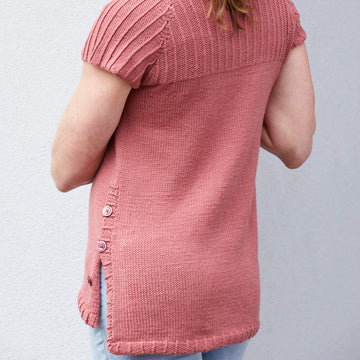 Zephirine Pullover in Valley Yarns Valley Superwash DK - 841 - Downloadable PDF