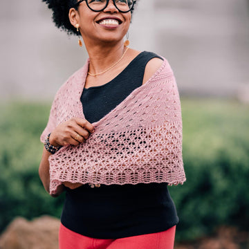Half Circle Dreamy Moon Shawl