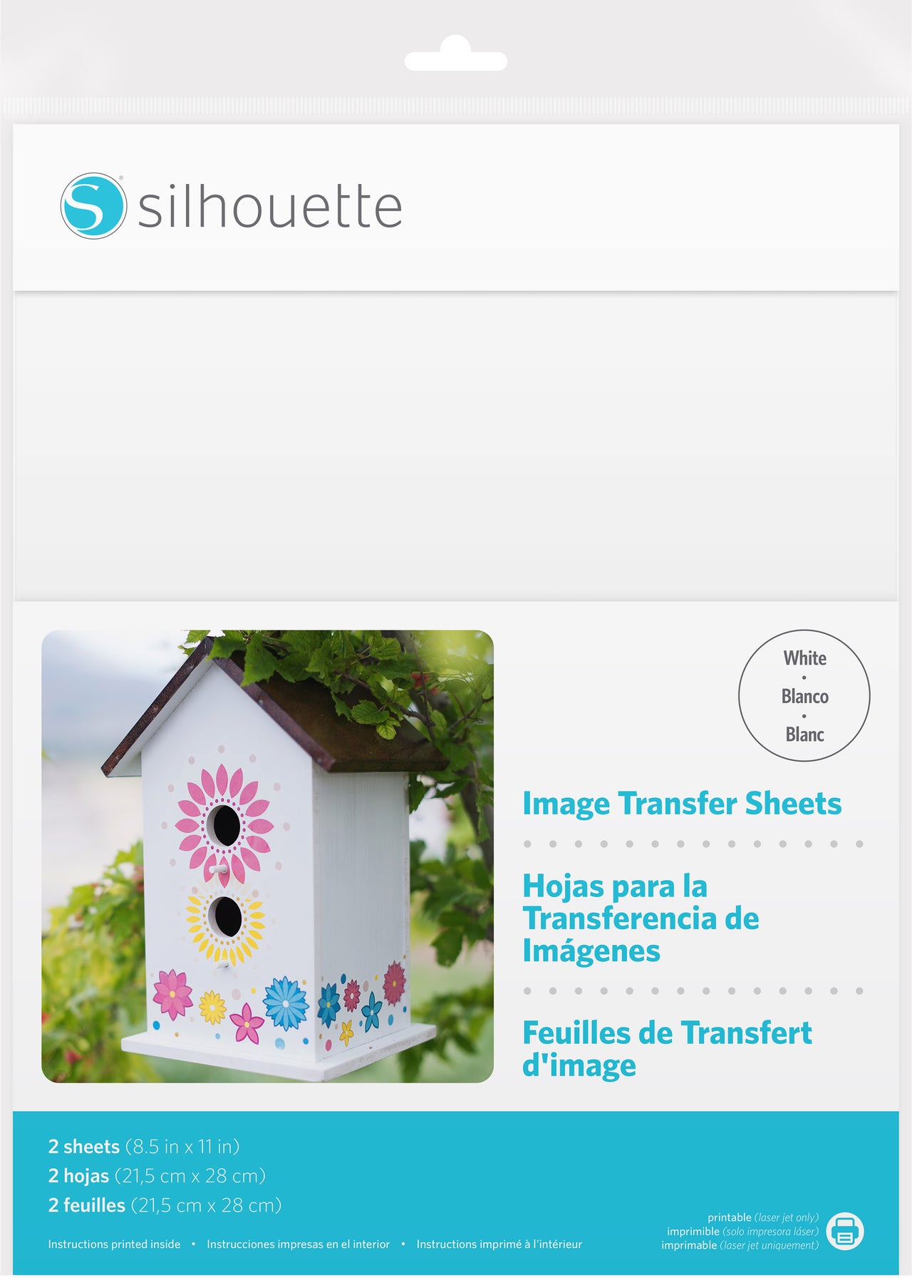 Silhouette America Silhouette 8.5"X11" Image Transfer Paper 2/Pkg - 231696