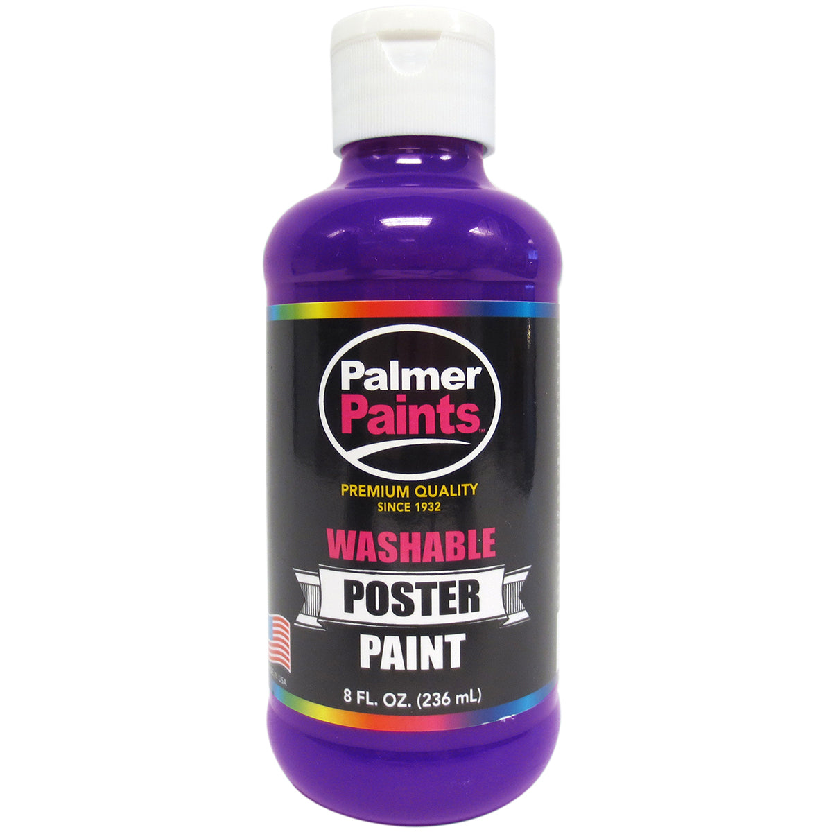 Palmer Washable Poster Paint 8oz - Purple