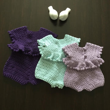 Mia Baby Girl Romper N 473