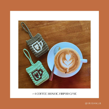 Coffee Lover Mosaic Airpod Case