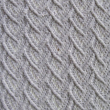 Cuper Cable Lace Shawl