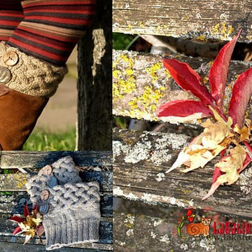 Two buttons boot cuffs