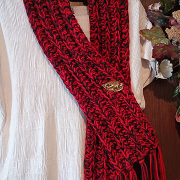 No Time to Wait Winter Scarf