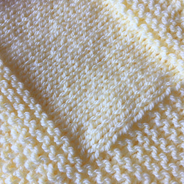 Textured Stripes Baby Blanket