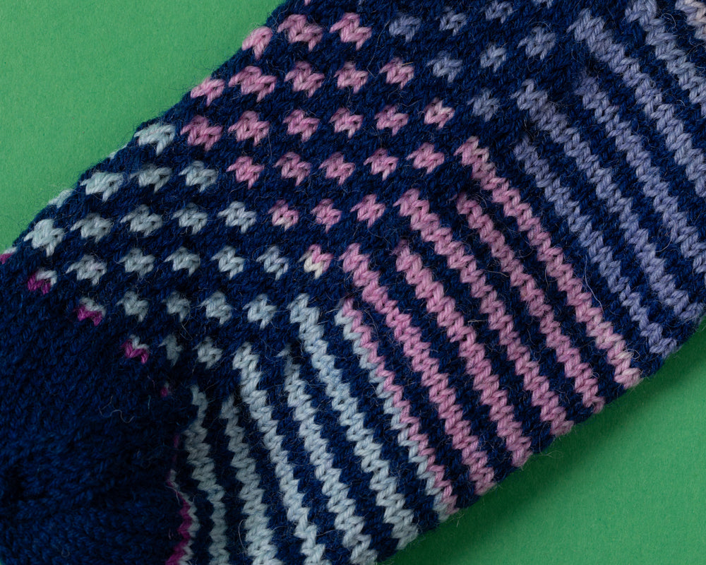 Spotty Socks - Free Knitting Pattern in Paintbox Yarns Socks