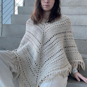 Boho Poncho Crochet Pattern