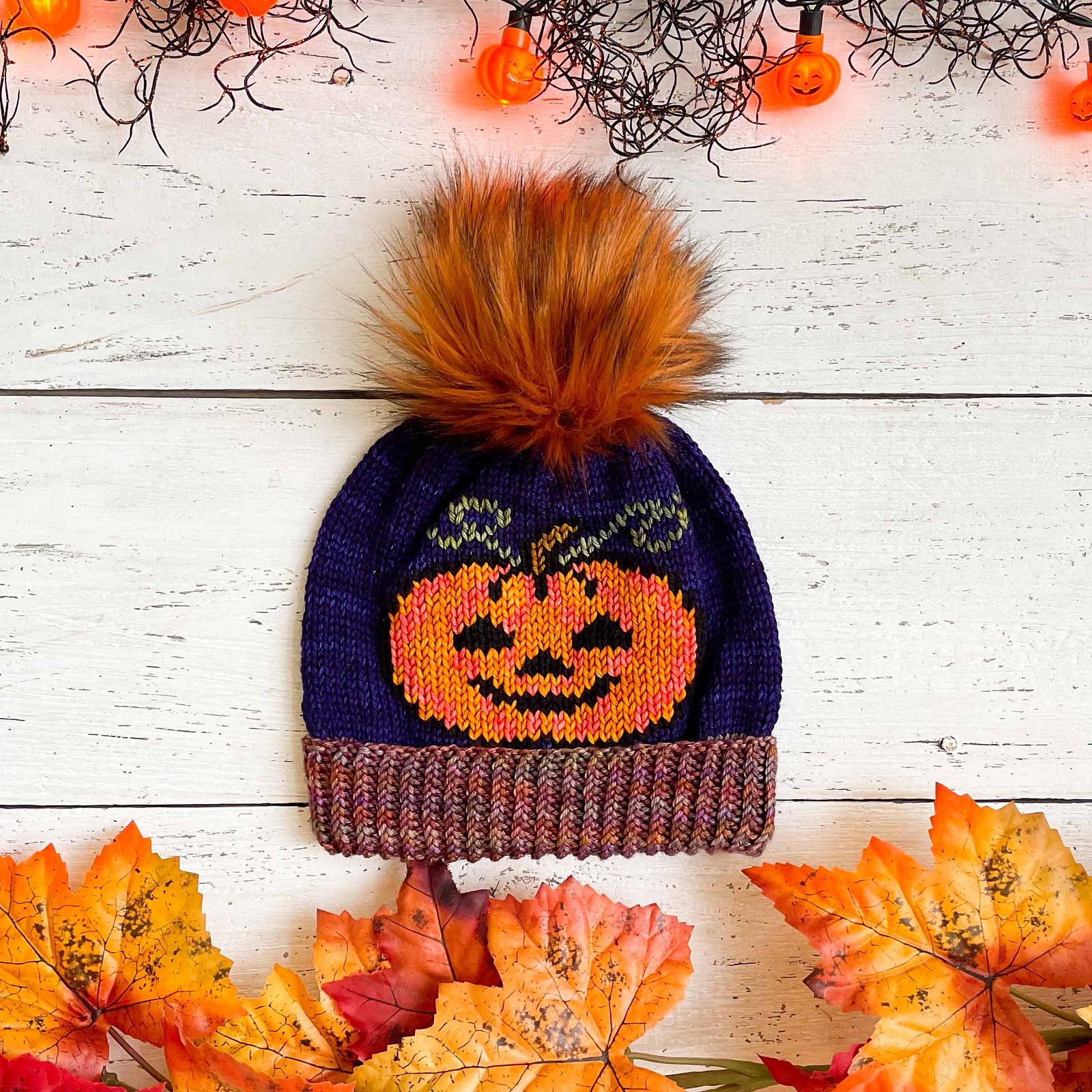 Jack O Lantern Beanie