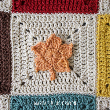 Fall Granny Square Blanket
