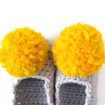Frank&Olive Pompom Slippers
