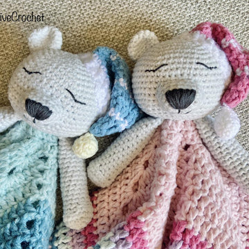 Sleepy bear lovey