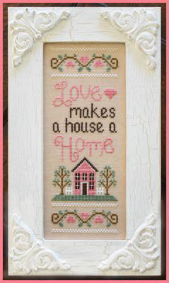 Country Cottage Needleworks Lovely Home Cross Stitch Chart - Leaflet
