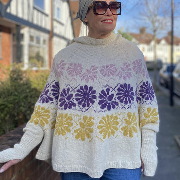 Hoody Poncho Sweater