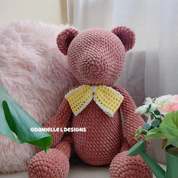 Faceless Teddy bear plush