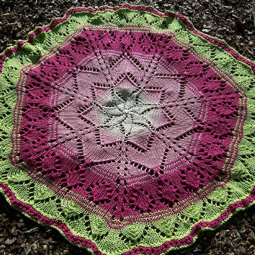 Mary, Mary ... quite contrary blanket/shawl