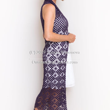 Maxi Halter Cardigan