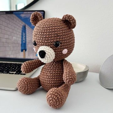 Bear Amigurumi Crochet Pattern PDF – Bear Soft Toy, Stuffed Animal Tutorial