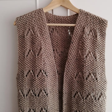 Winter Prairie vest