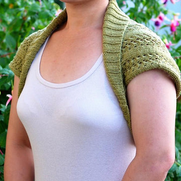 Diamond Rib Lace Bolero (All Sizes)